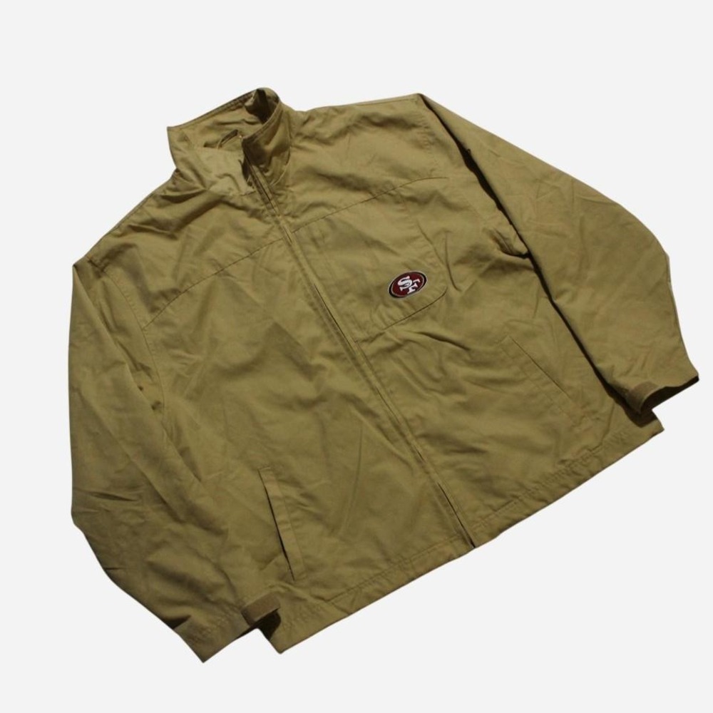 Mens Vintage 90s/2000s Y2K Reebok San Fransico 49ers Baggy Fit Jacket
